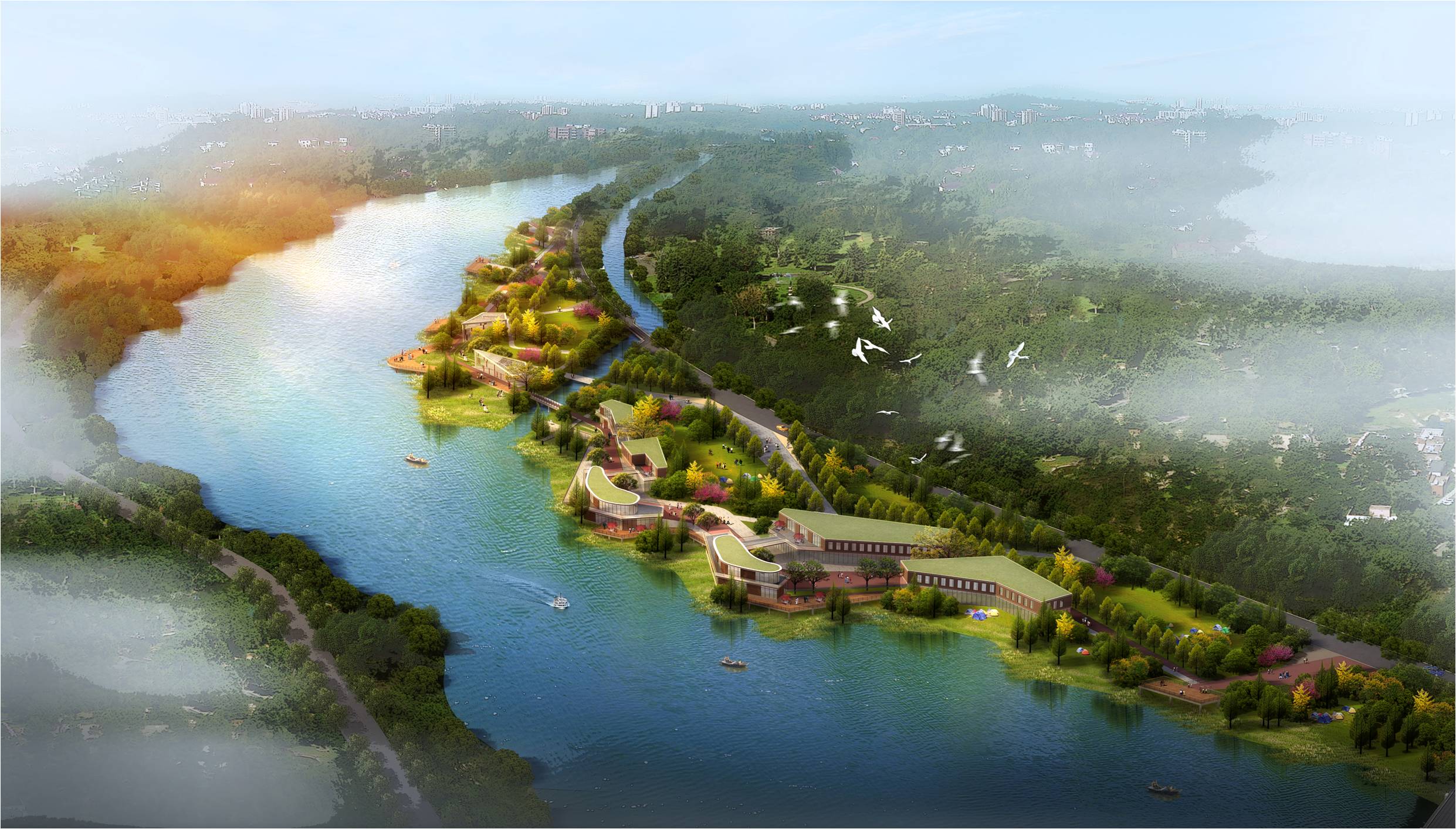 米易滨河公园 - 四川盛泰建筑勘察设计有限公司
